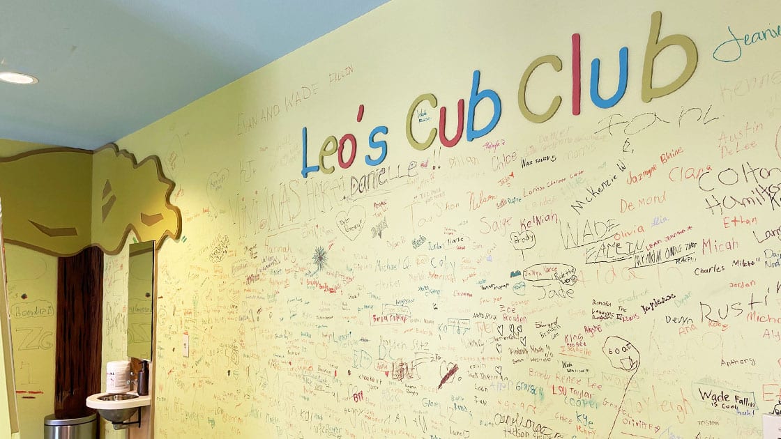 Leos's Cub Club Wall